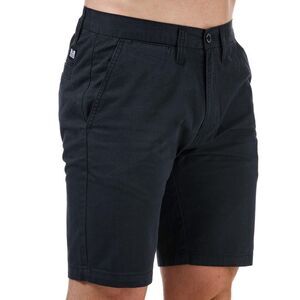 Weekend Offender Mens Dillenger Cotton Twill Shorts / Navy